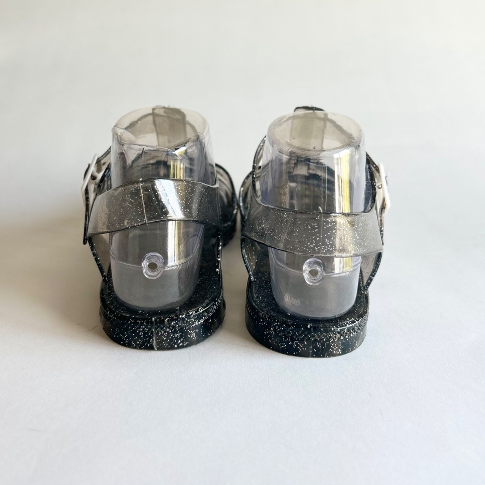 Unbranded Transparent Silver Jelly Ankle Strap Sandals size 6 - Picture 8 of 14